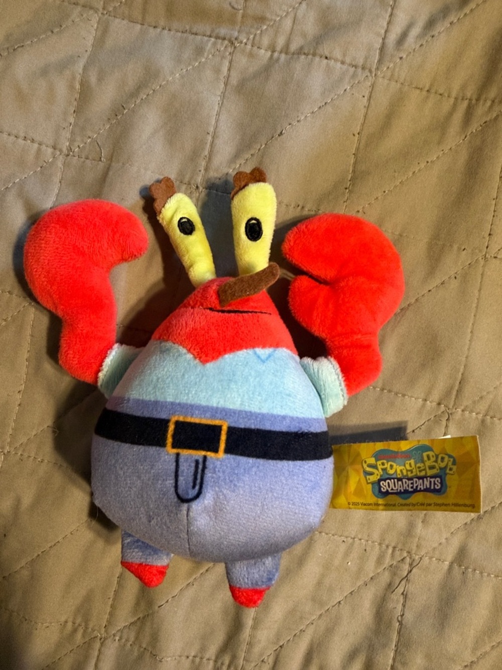 SpongeBob SquarePants “Mr. Krabs” Kids 7” Toy Plush